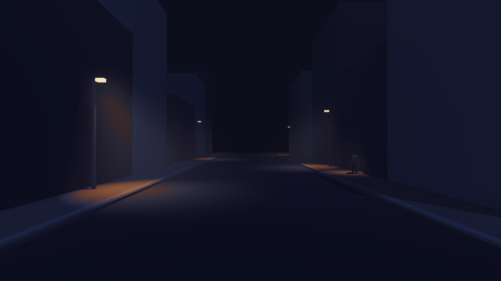 Night street render